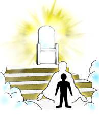 We stand before God in the righteousness of Christ.