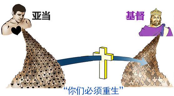 By our first birth, we became members of Adam's sinful family. When we receive Christ as our Saviour we become members of God's family.