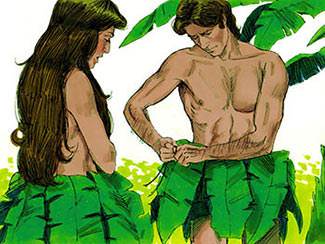 they sewed fig leaves together