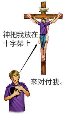 God dealt with me by putting me in Christ on the cross.