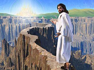Even when the journey to heaven is difficult, Jesus promised to never leave us