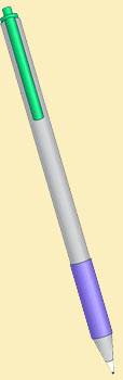 graphic of pen for writing the letter