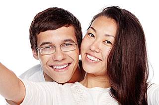 couple attracted to each other